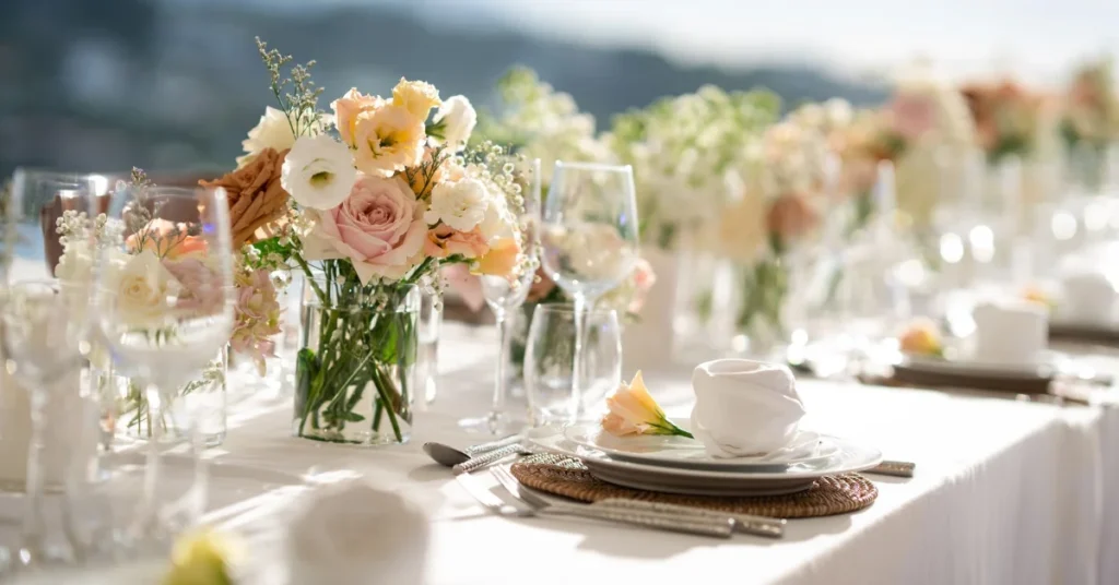 Centerpieces at Wedding Receptions nyt