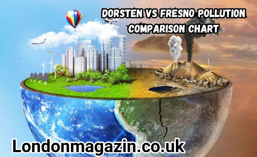 dorsten vs fresno pollution comparison