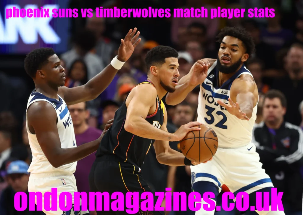 phoenix suns vs timberwolves match player stats